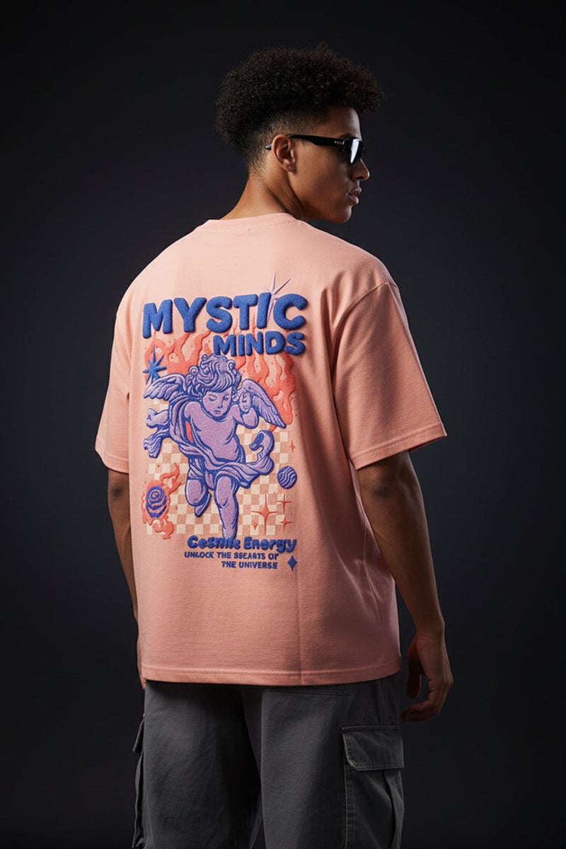 Veirdo Men’s Oversized , Plus Size  & Regular Fit T-Shirt | Premium Cotton Casual Tee - Image 3