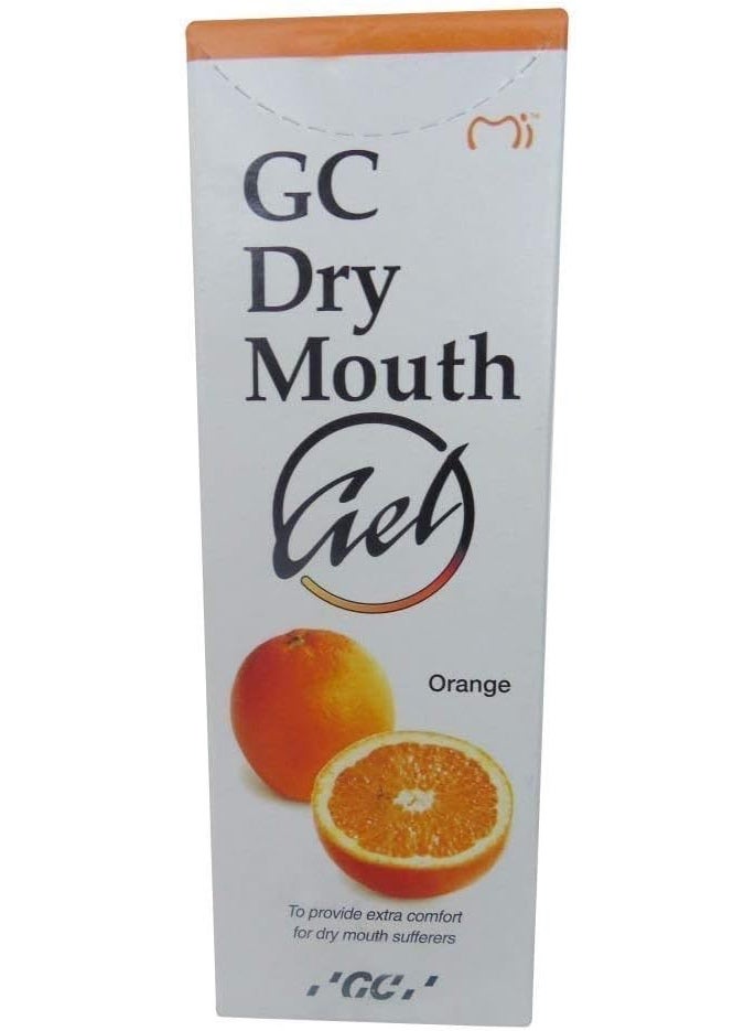 جي سي جل جفاف الفم (نكهة البرتقال) 40 جرام - Image 2