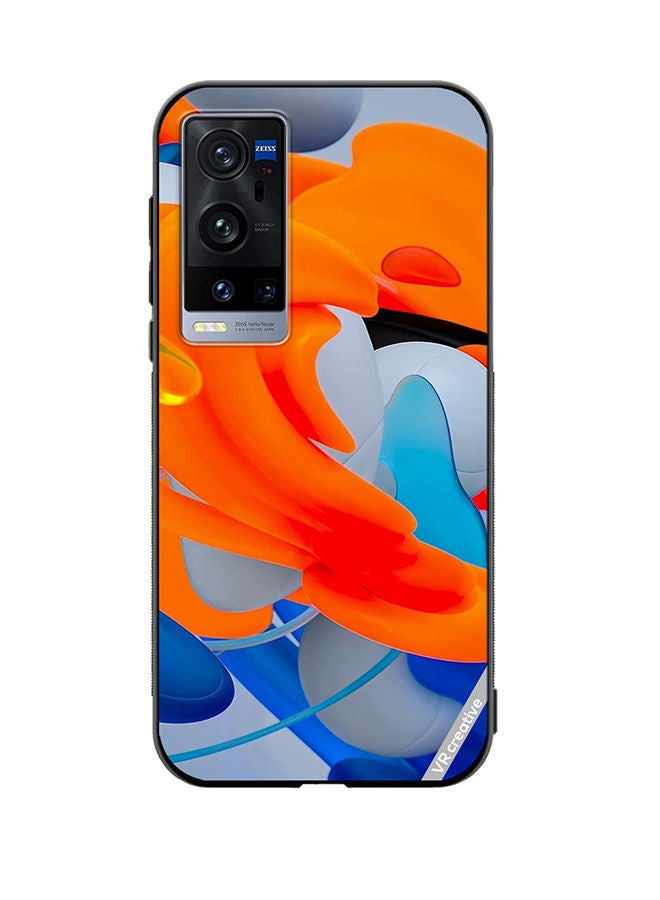 VR CREATIVE Protective Case Cover For Vivo X60 Pro Plus Multicolor Design - Image 1