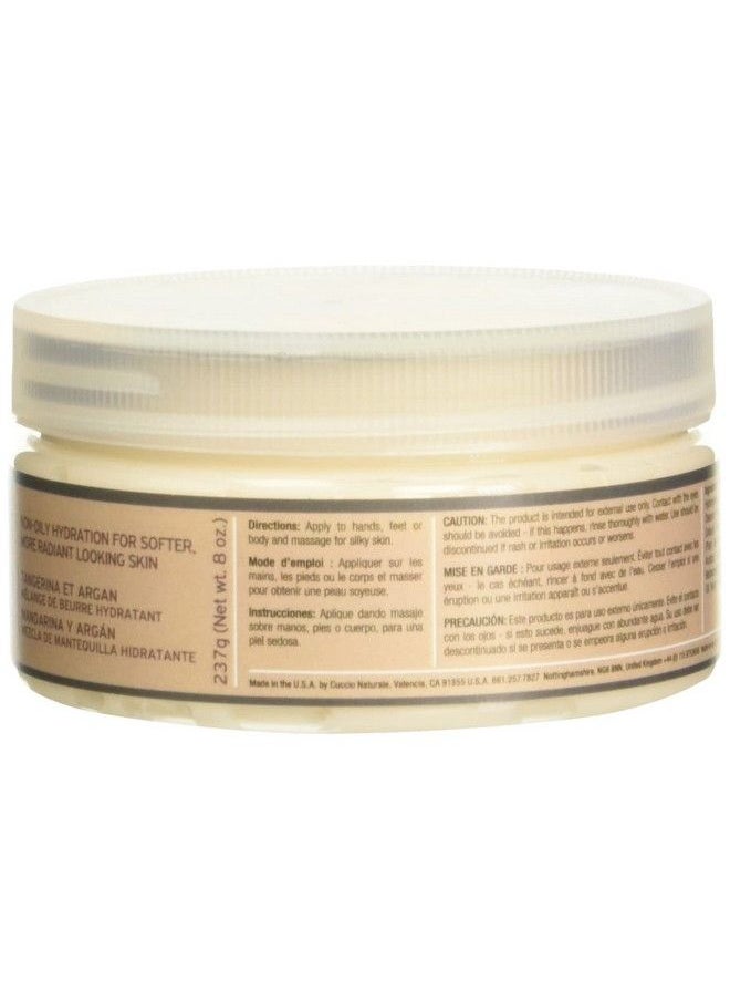 Cuccio Naturale Butter Blends Ultramoisturizing Renewing Smoothing Scented Body Cream Deep Hydration For Dry Skin Repair Made With Natural Ingredients Tangerina And Argan 8 Oz  - Image 3