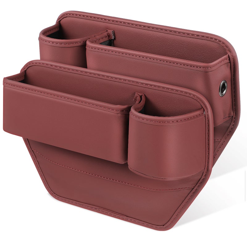 2pcs Seat Gap Filler Storage Organizer Car Front Seat Organizer Center Console Storage Holder Car Insert Box - Image 1