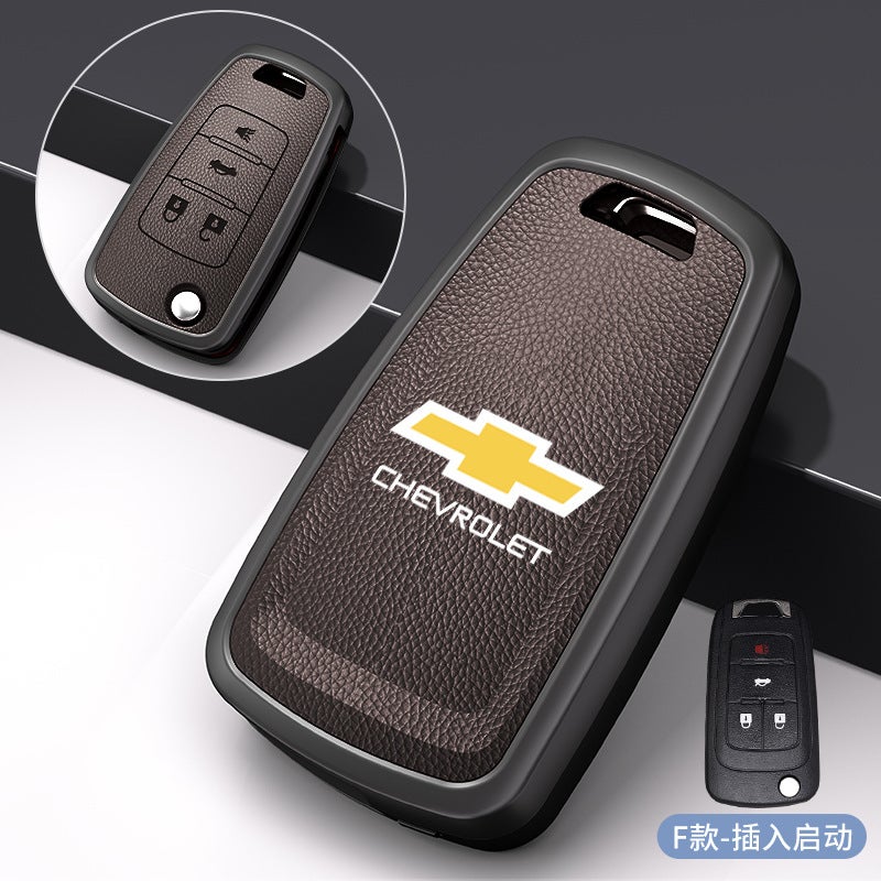 Chevrolet Key Case for Cruze, Malibu, Trax, and More - Premium Zinc Alloy Design - Image 1