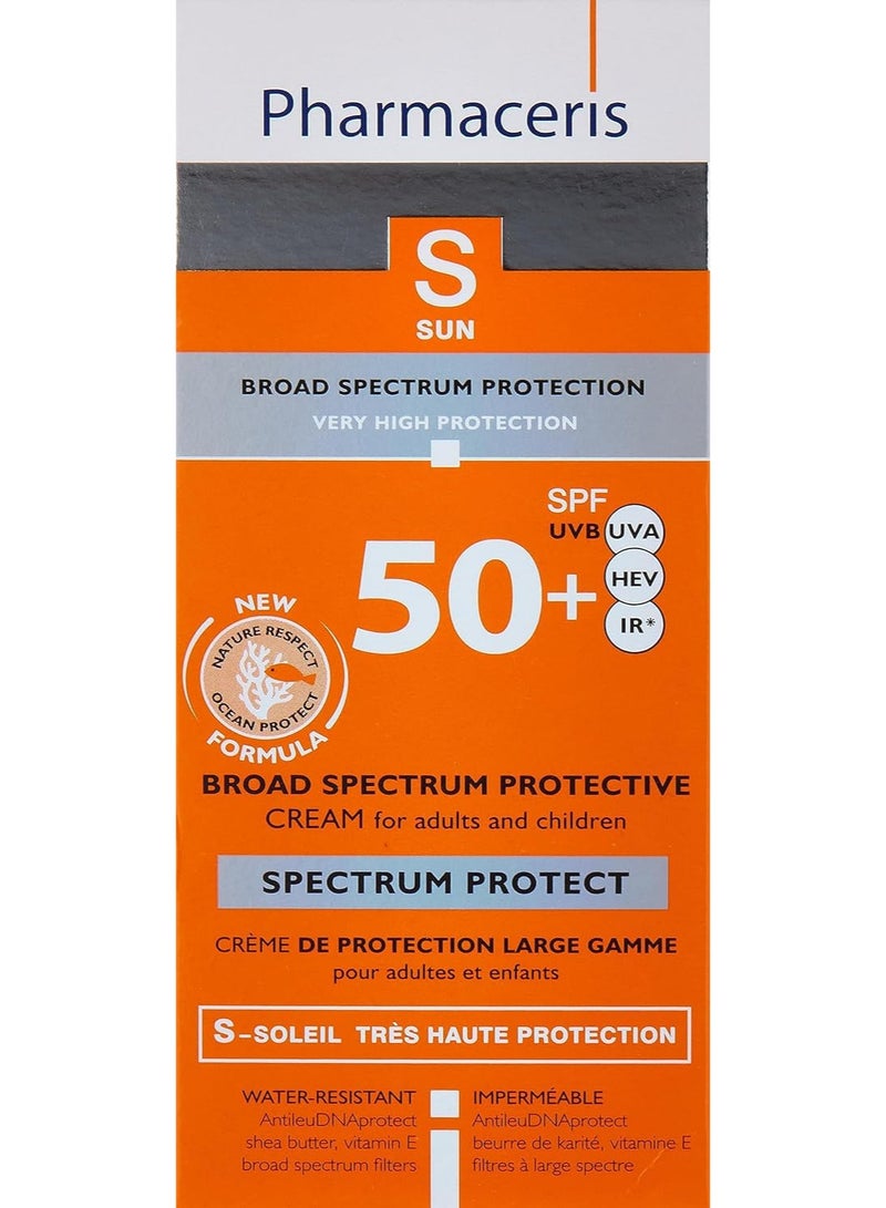 فارماسيريس كريم حماية بي اتش واسع الطيف بعامل من الشمس 50+ 50 مل فارماسيرز - Image 2