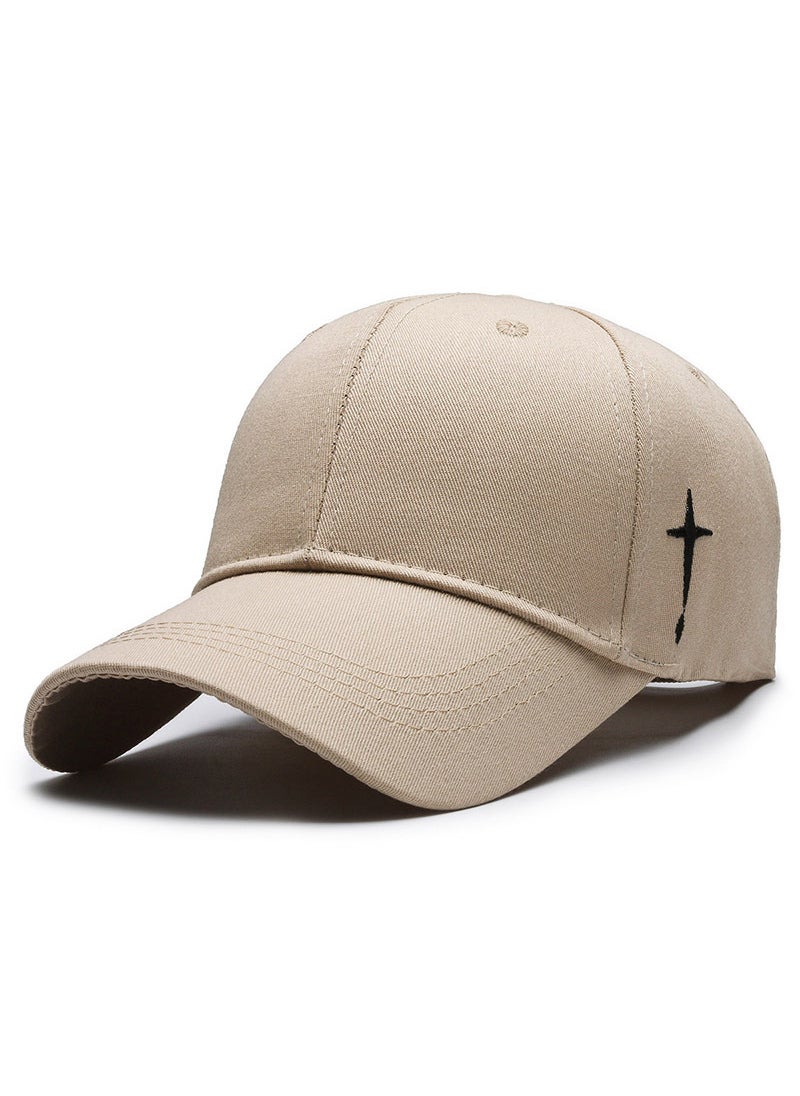 Generic Unisex Cotton Baseball Cap Embroidered Comfort Fit Red  - Image 4
