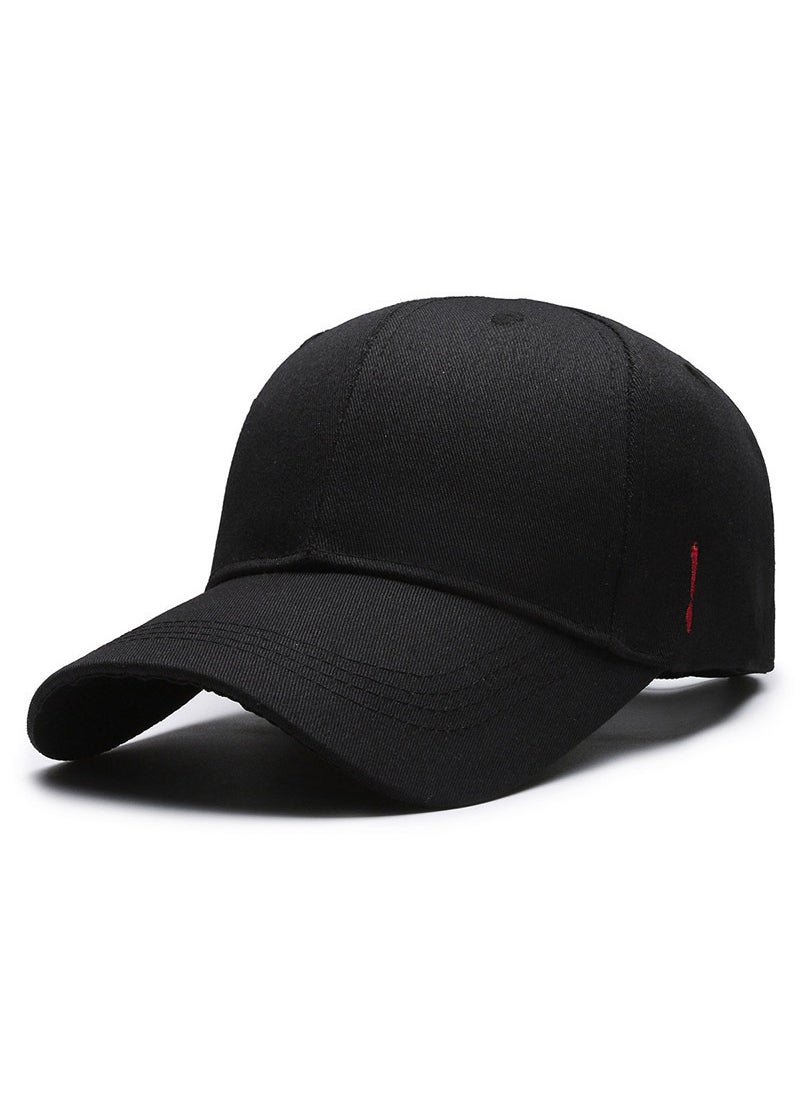 Generic Unisex Cotton Baseball Cap Embroidered Comfort Fit Red  - Image 5