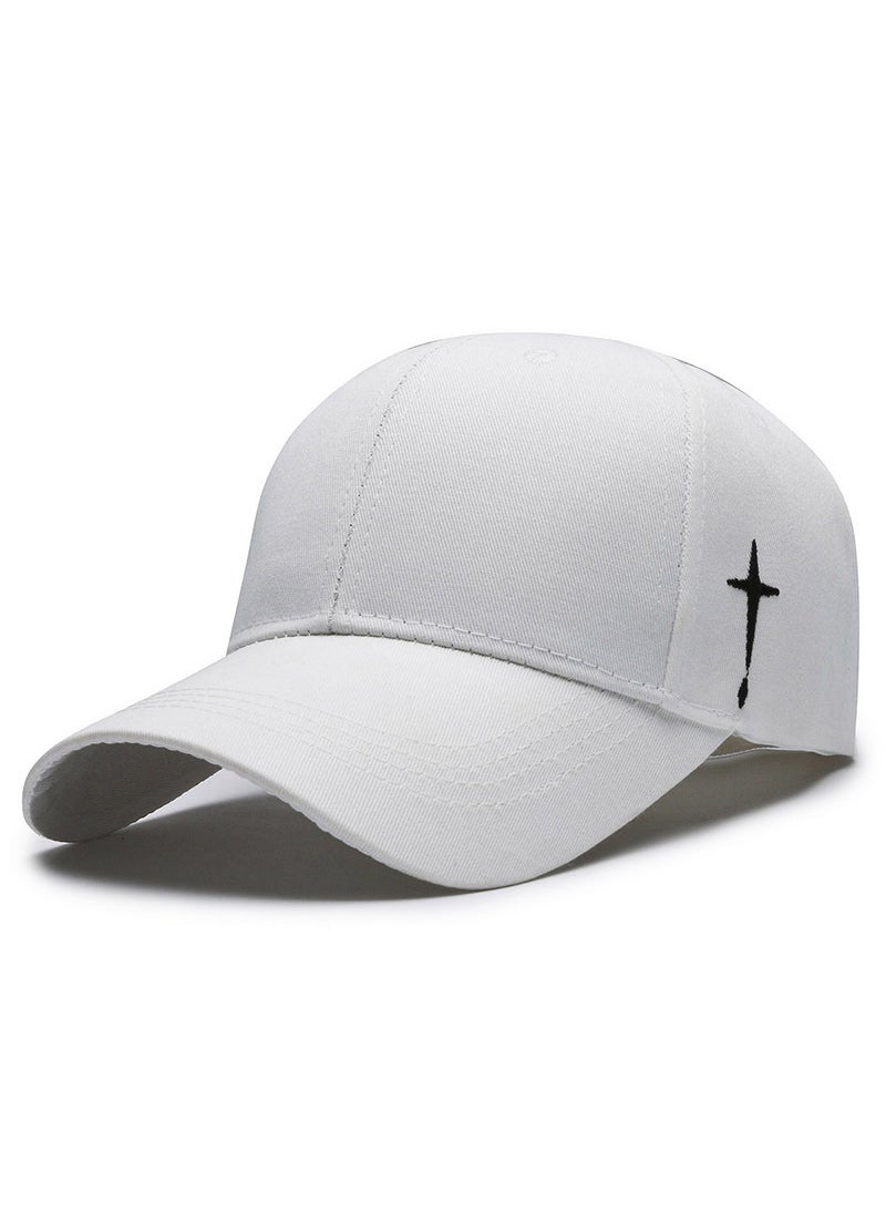Generic Unisex Cotton Baseball Cap Embroidered Comfort Fit Red  - Image 3