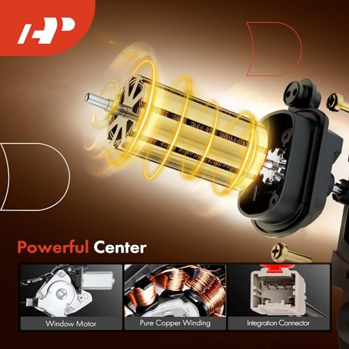 A-Premium Power Window Regulator with Motor Replacement for Honda CR-V 2002-2006 Front Left Driver Side - Image 4