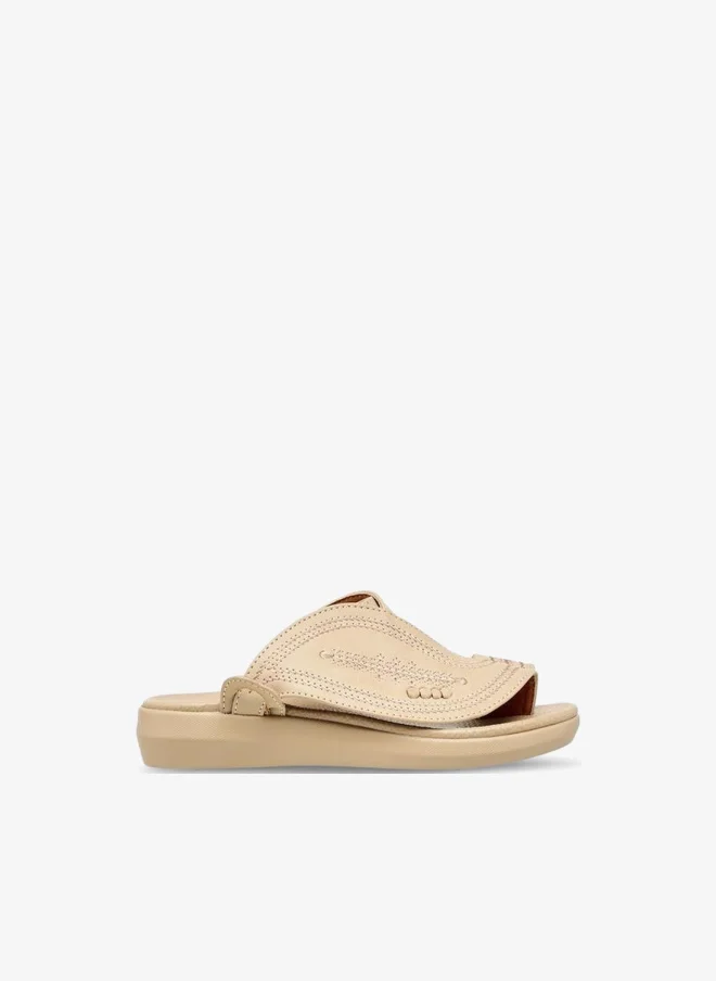 Al Waha Embossed Slip-On Sandals Ramadan Collection