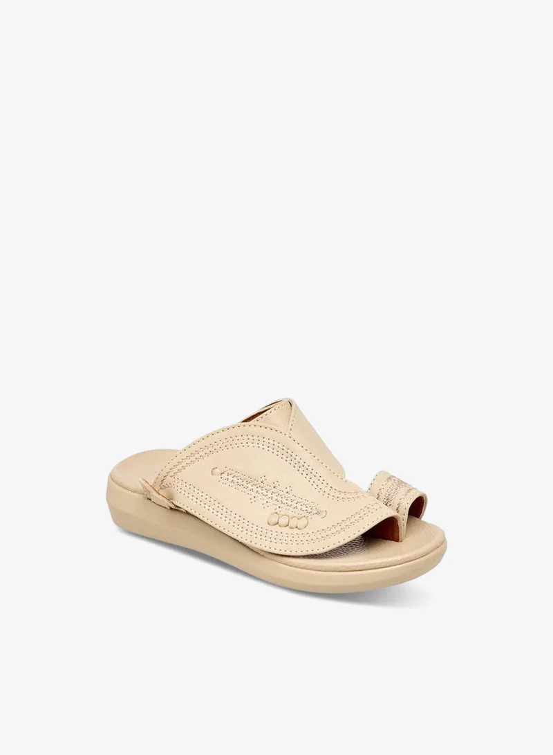 Al Waha Embossed Slip-On Sandals Ramadan Collection
