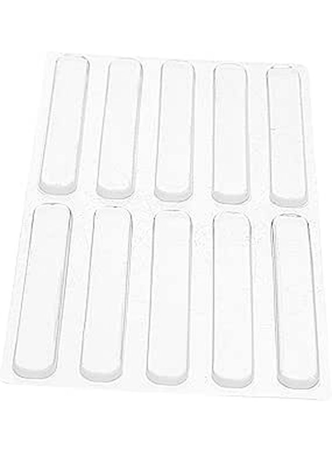 Self Adhesive Transparent Door Knob Wall Protector Multi Functional Easy Install - Image 1