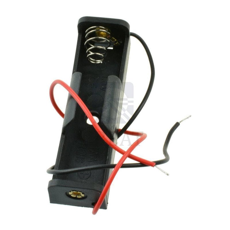 5 قطع صندوق تخزين بلاستيكي حامل مع أسلاك توصيل لقشرة بطارية AA 1.5 فولت - Image 4