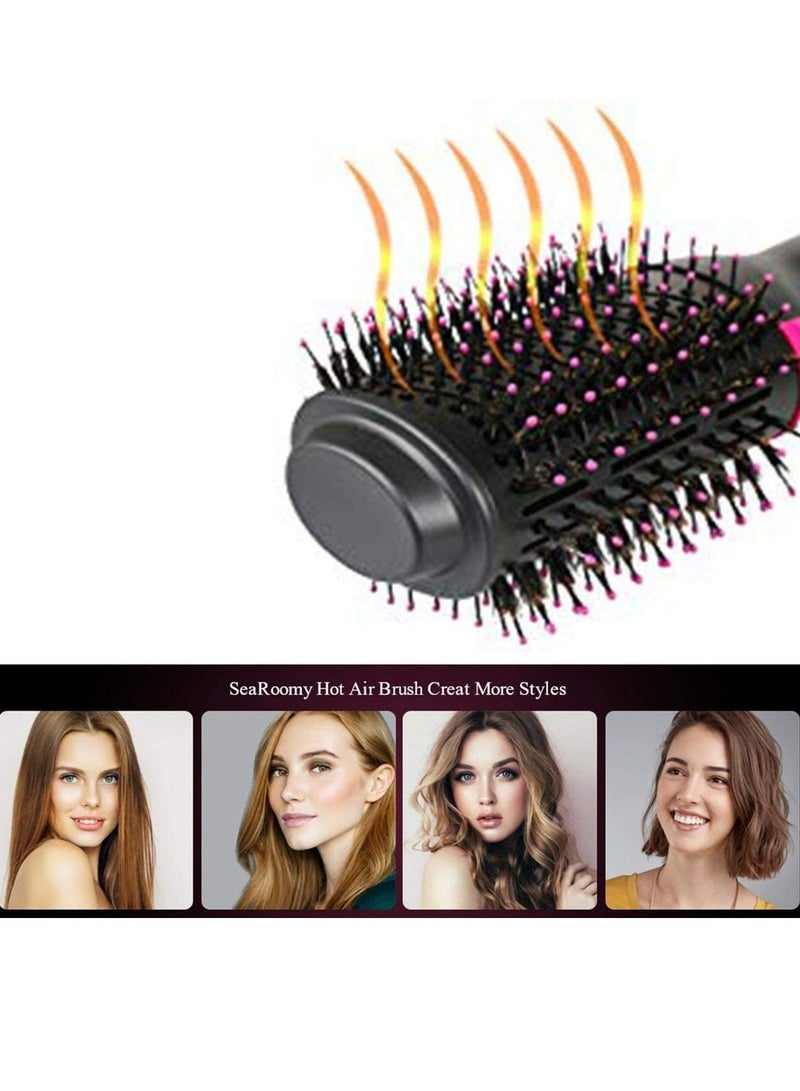 2 In 1 Professional Hair Dryer Brush Negative Ion Blow Dryer Straightening Brush Hot Air Styling Comb Electric Hair Straightener Styler - Image 4