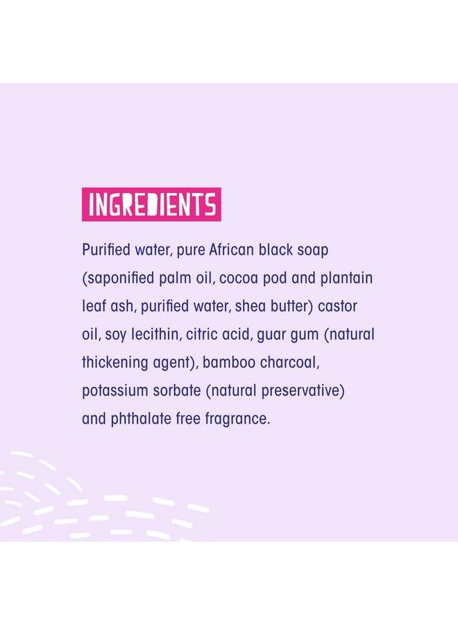 Zandra Lavender Vanilla Chai Black Soap 3 In 1 8 Oz - Image 4