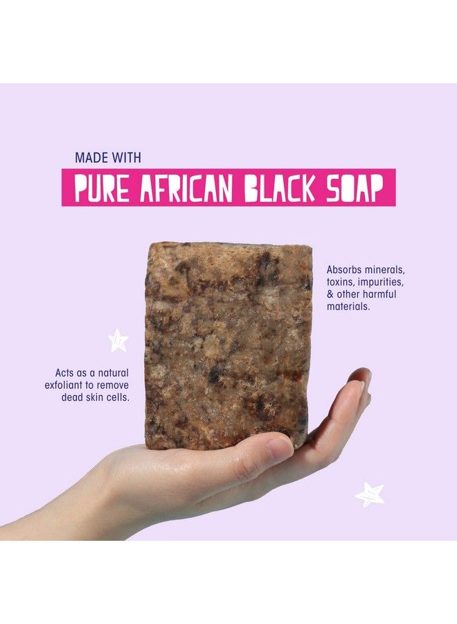 Zandra Lavender Vanilla Chai Black Soap 3 In 1 8 Oz - Image 5