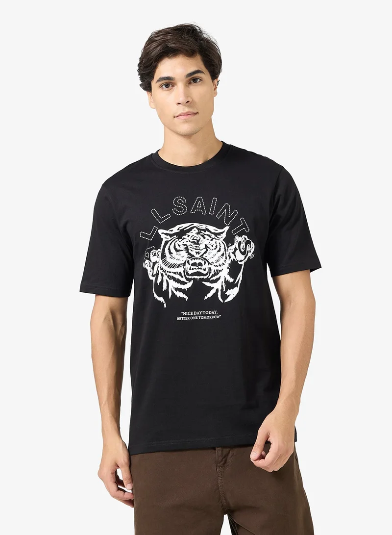 Seventy Five Graphic Print T-Shirt