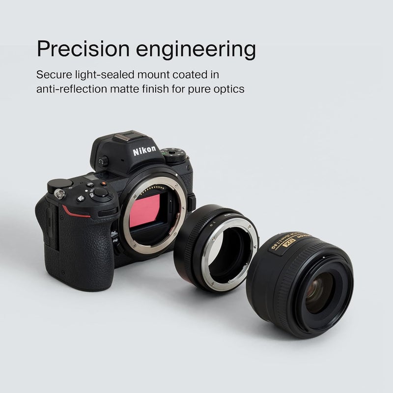 Urth محول عدسة: متوافق مع عدسة نيكون F (نوع G) لجسم كاميرا نيكون Z - Image 4