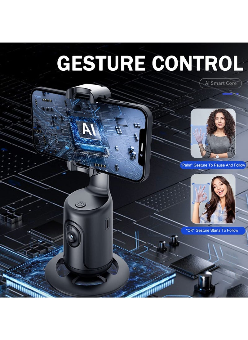 فيبارتي ذكي 360 درجة تتبع الوجه التلقائي Gimbal سطح المكتب Selfie Stabilizer Robot Cameraman  - Image 2