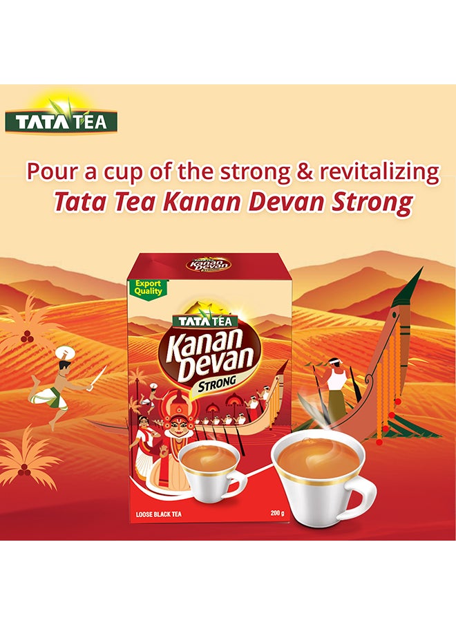 Kanan Devan Strong Black Tea Loose 200g  - Image 2