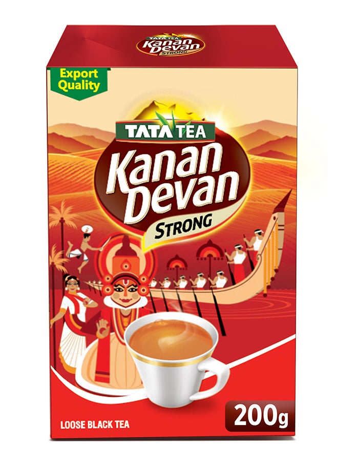 Kanan Devan Strong Black Tea Loose 200g  - Image 1