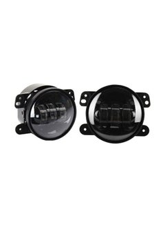 NIBEMINENT 2-Piece Replacement LED Fog Light Set For Jeep Wrangler (1997-2017)  - Image 1
