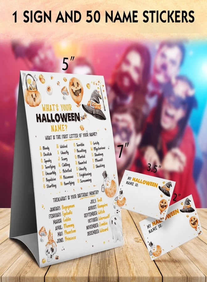 Muruseni Halloween Name Game - Family Fall Party Activities (3WN) - Image 3
