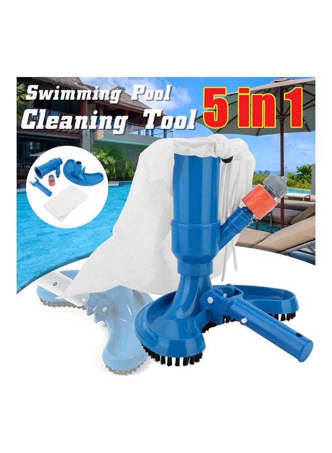 NIBEMINENT 5-In-1 Pool Vacuum Cleaning Tool Blue  - Image 3