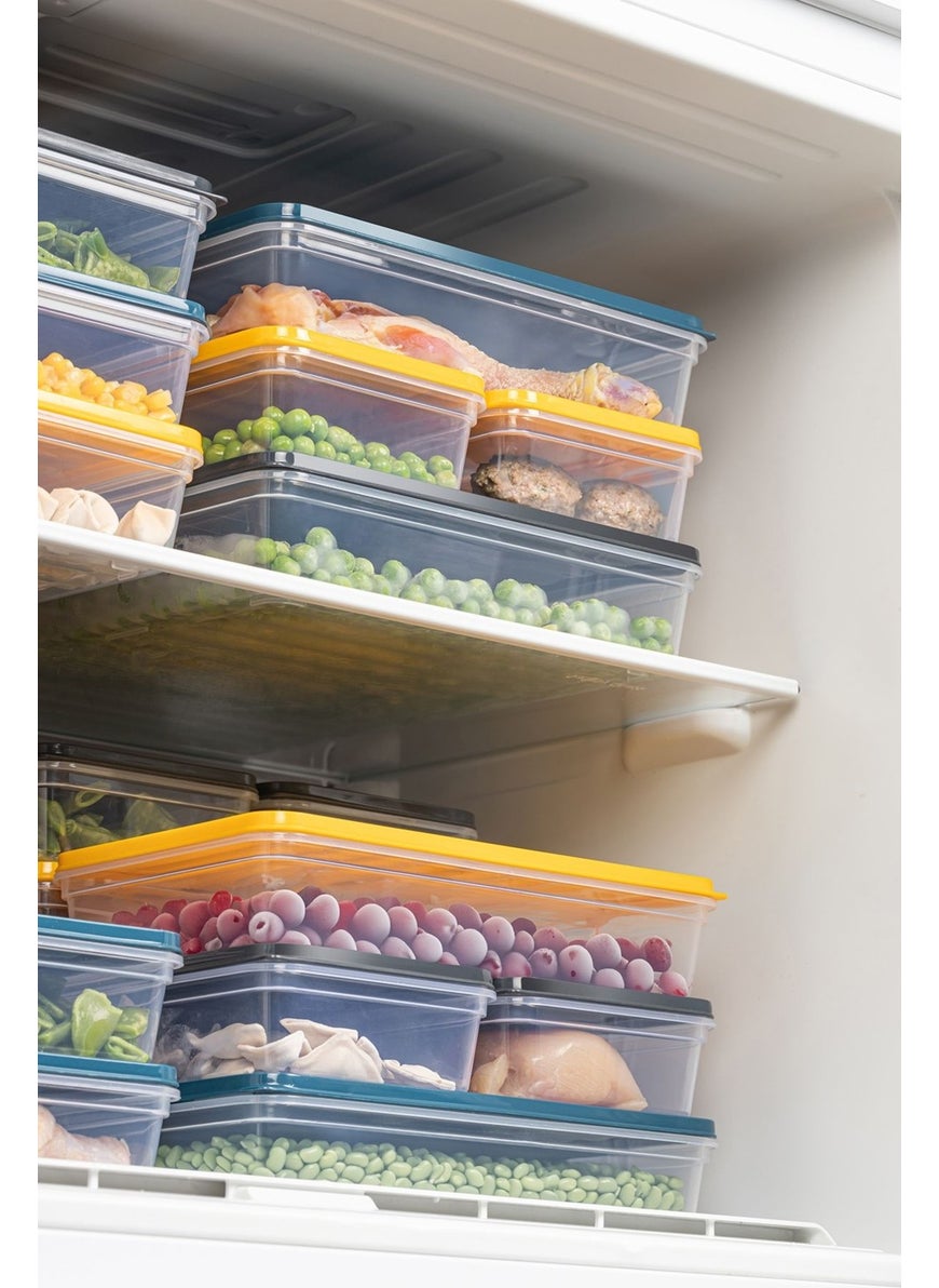 6-Piece Refrigerator Organizer Microwave and Freezer Suitable Storage Container Anthracite 6 x 1200 ml - pzsku/Z1F22DDBFEDFFD56624C2Z/45/_/1725722062/cf43bcb8-f4bd-4358-826b-901eff93bc23