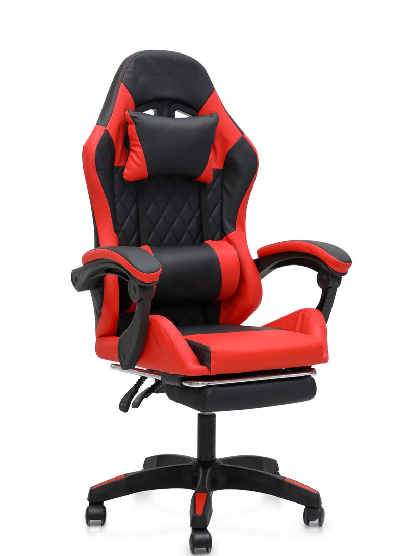 مالتي هوم فيرنيتشر كرسي ألعاب مريح باللونين الأسود والأحمر MH-44FR-Red Black  - Image 3