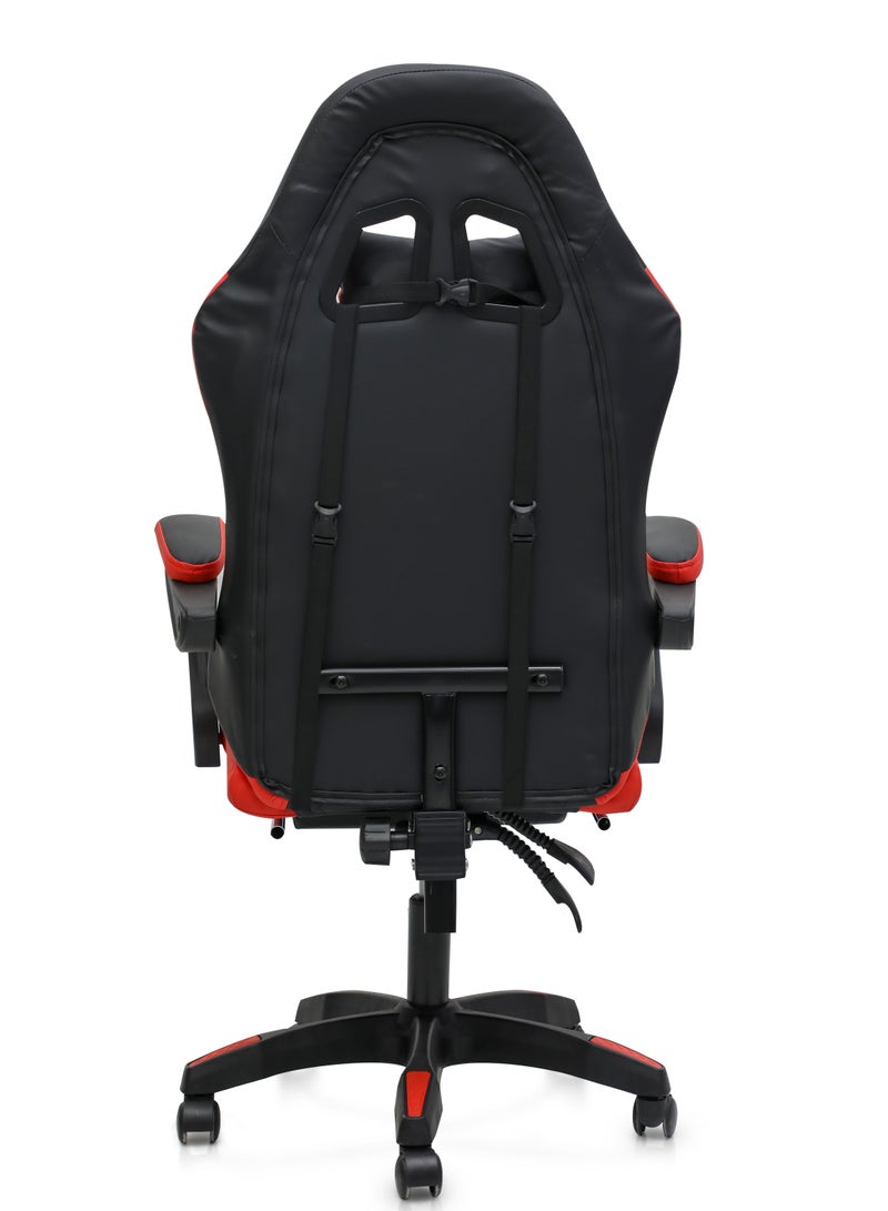 مالتي هوم فيرنيتشر كرسي ألعاب مريح باللونين الأسود والأحمر MH-44FR-Red Black  - Image 5