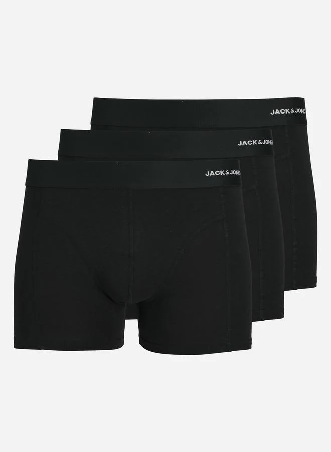 JACK & JONES Pack of 3 - Logo Band Trunks