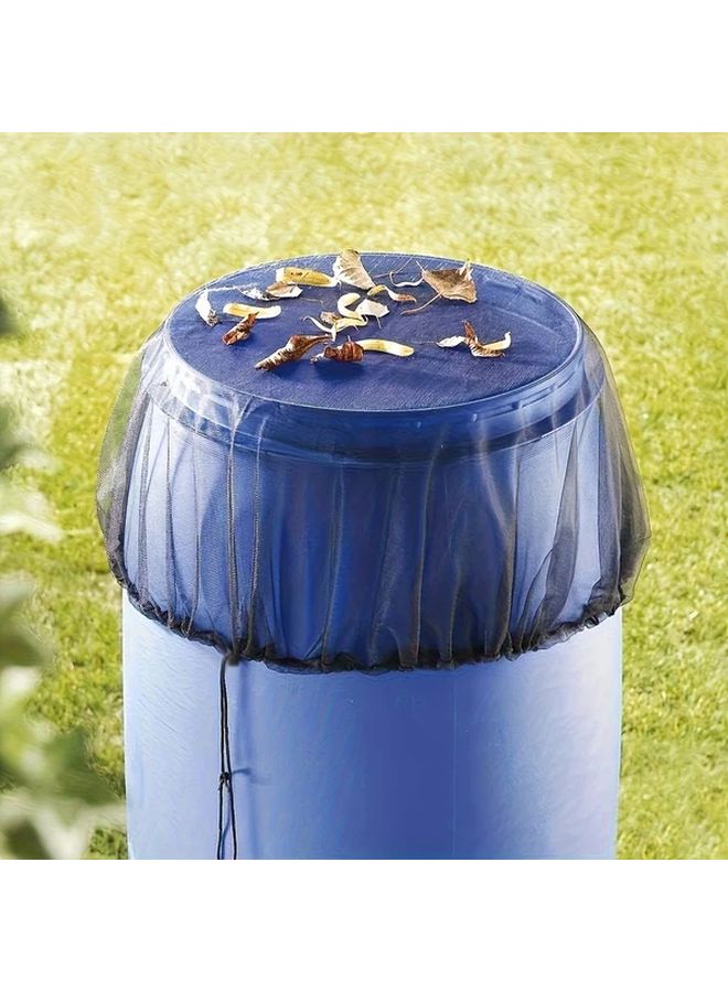 50 Cm Heavy Duty Rain Barrel Cover Adjustable Drawstring Debrisproof Weather Resistant - Image 3
