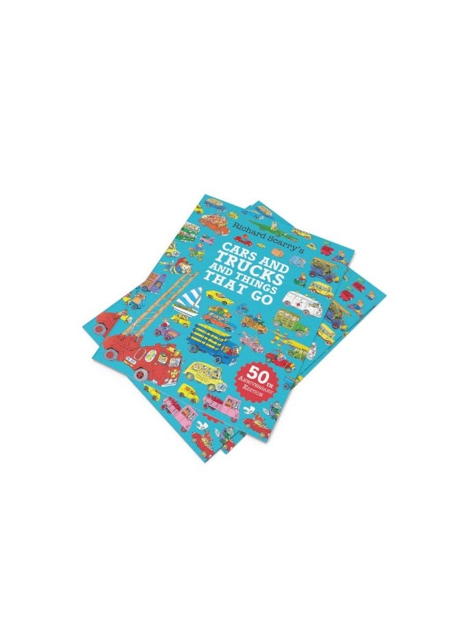 Cars and Trucks and Things That Go: Kids will love discovering all kinds of fun vehicles in this special 50th anniversary edition of the illustrated children’s book classic  - Image 4