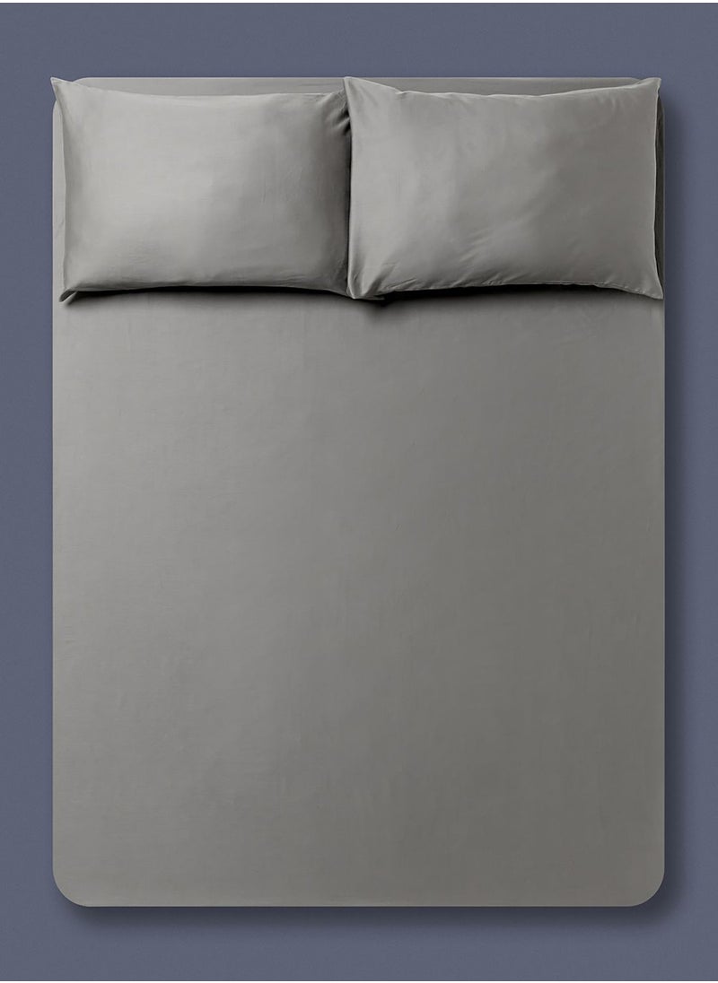 Noon East Twin Size Fitted Flat Sheet With Pillow Case 120X200Cm  - Image 3