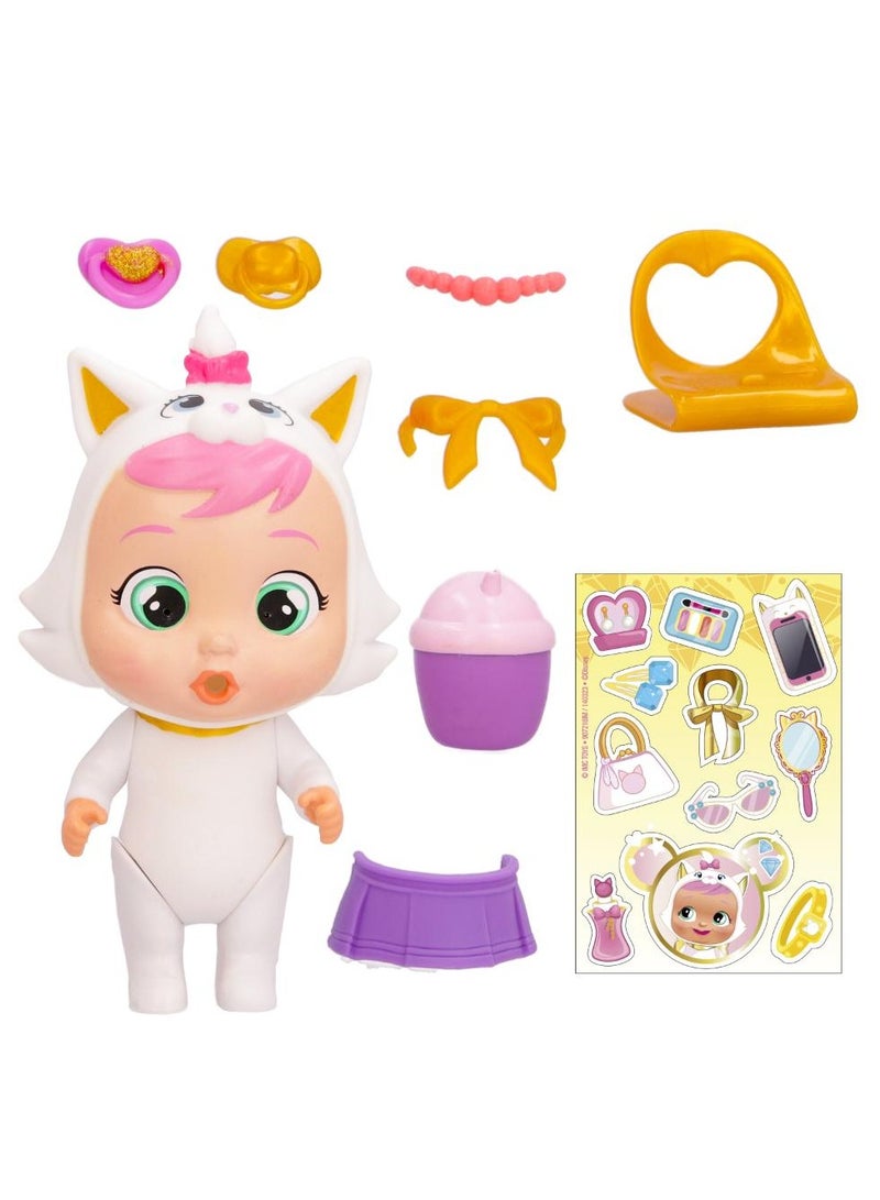 Cry Babies Disney Gold Edition Collectible Figure with Accessories, Assorted 1 Piece (Style May Vary) | Cute Doll | Surprise Figure | Mystery Figure | Gift for Kids and Collectors! - Image 4