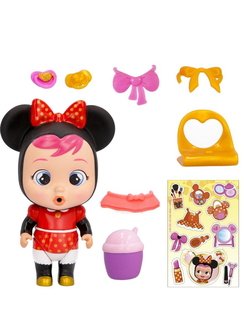 Cry Babies Disney Gold Edition Collectible Figure with Accessories, Assorted 1 Piece (Style May Vary) | Cute Doll | Surprise Figure | Mystery Figure | Gift for Kids and Collectors! - Image 5