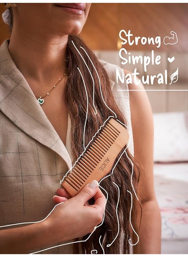 أليس مشط الخشبي الأصلي من الطبيعة - Image 2