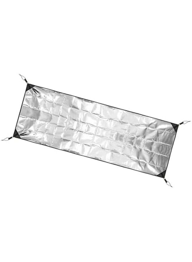 Double Sided Aluminum Foil Foam Pad Waterproof Camping Mat 70x200 Size for Outdoor Hiking Picnic - Image 1