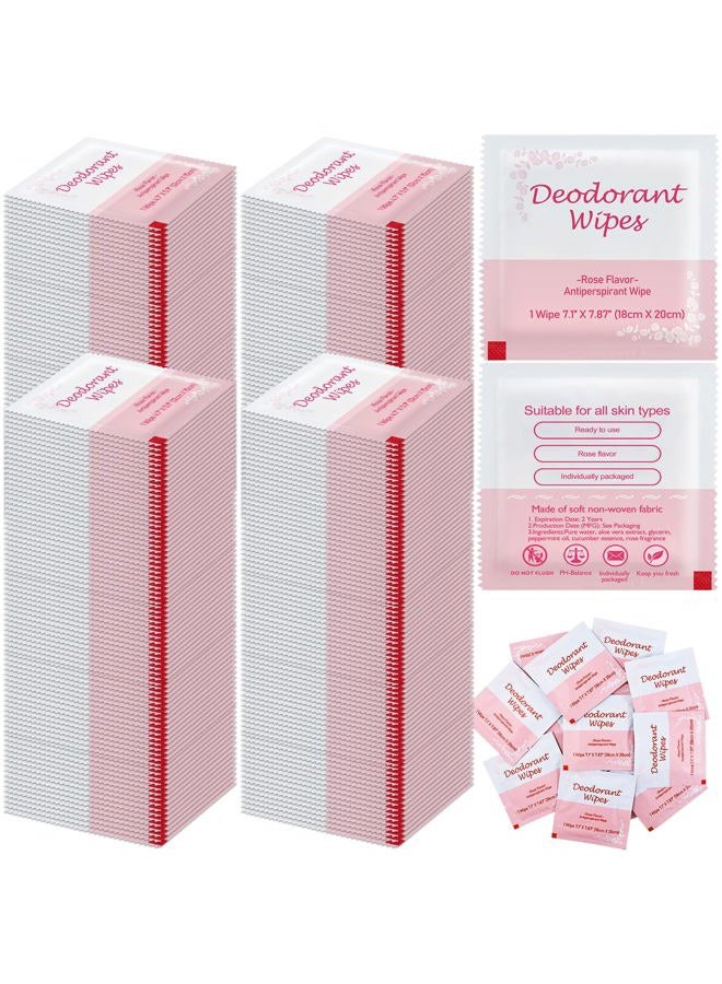 Vyndicca Deodorant Wipes Individually Wrapped - Image 1