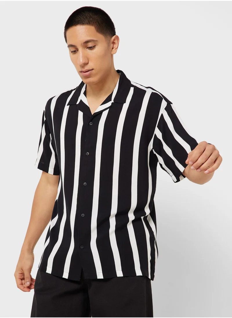 JACK & JONES Striped Regular Fit Shirt