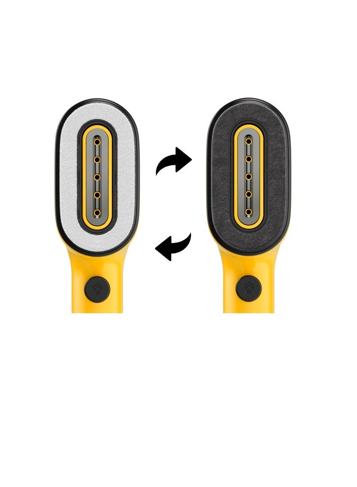 Tefal Garment Steamer|Pure POP|Steams/Purifies Garments|Steam Output Up to 20 g/min|Delicate Fabrics|Reversible Pad System|Travel-Friendly|2 Years Warranty 0.2 kg 1 W DT2026G0 Yellow - Image 4