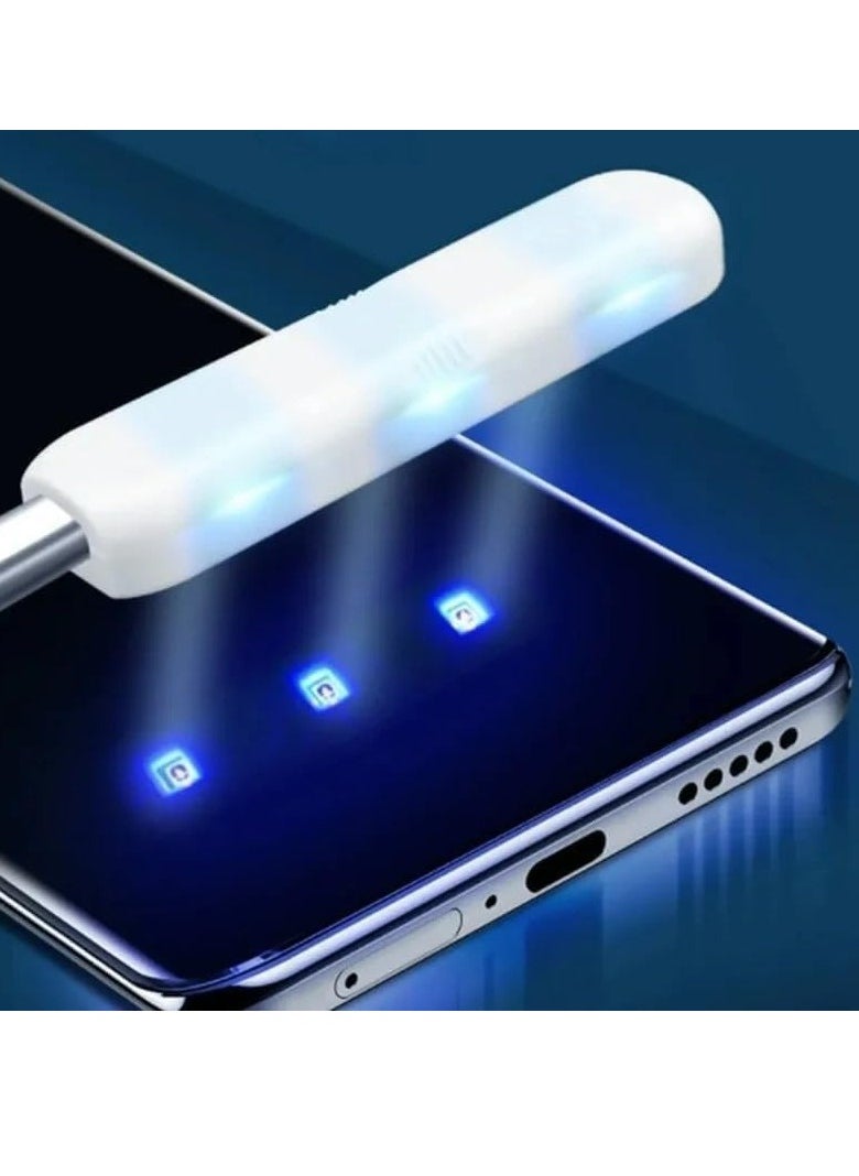 ماركة غير محددة - Privacy Screen Protector for OPPO Reno 8T 5G Glass Fingerprint Reader Support 3D Curved Anti-Spy Tempered Glass Screen Protector - Image 1