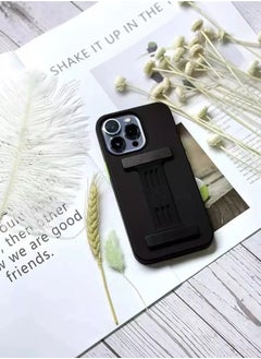 YOMNA YOMNA Silicon Anti-Shock Phone Case With Magnetic Strip Supporting Wireless Charging For iPhone 13 Pro Max Black  - Image 2