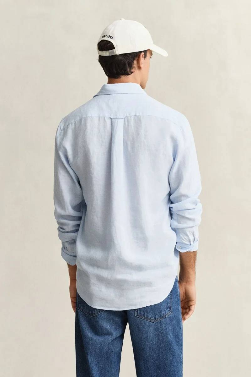 Gant  Regular Linen Shirt for Men | Best Price UAE