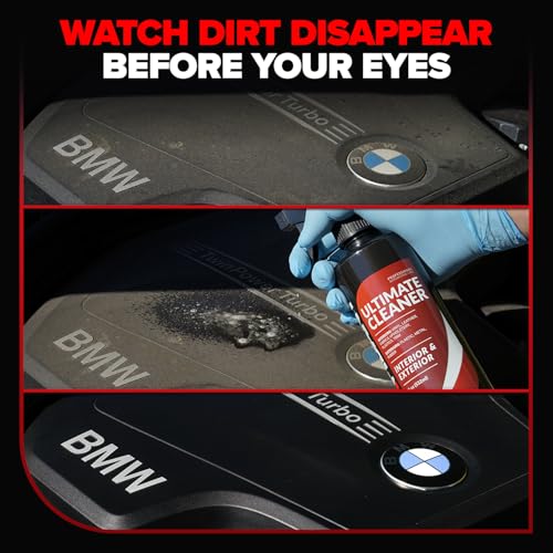 Carfidant Interior Car Cleaner - Removes Stains & Deep Cleans Car Seats, Leather, Fabric, Upholstery, Plastic, Dashboard & More - Car Cleaning Kit & Interior Detailer Spray - 18oz - Image 3