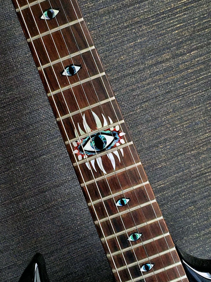 Inlaystickers Jockomo Emblem 12th Position Mark Guitar Inlay Sticker Mystic Eye - Image 4