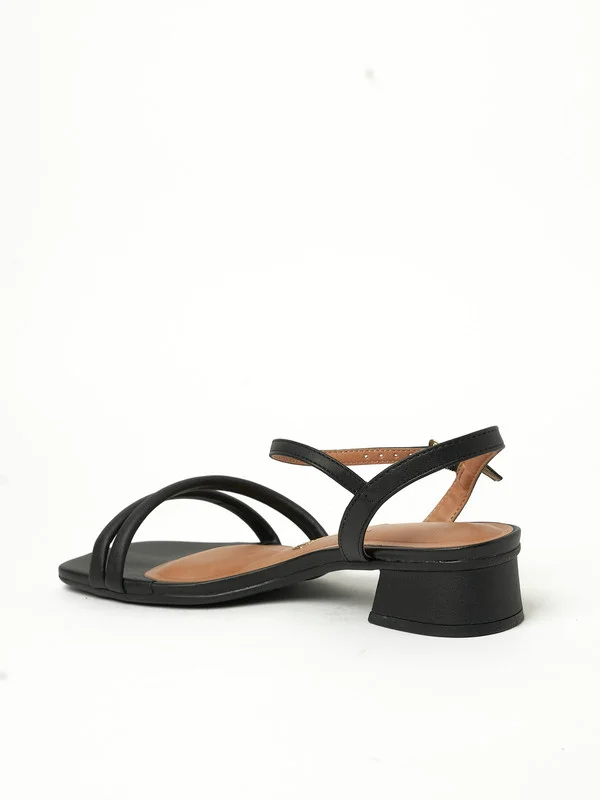 VIZZANO Vizzano Ladies Sandals With Back Strap Black | Made In Brazil