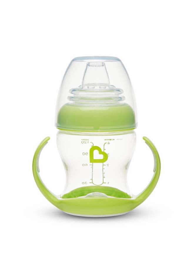Munchkin Gentle Transition Clear 4oz Baby Bottles (Refreshed Design), Assorted Colors, Pack of 4 - Image 4