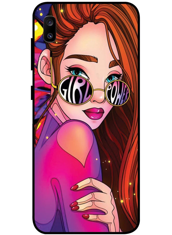 EYE CATCH Protective Case Cover For Samsung Galaxy A20 Smart Series Printed Protective Case Cover for Samsung A20 Girl Power - Image 1