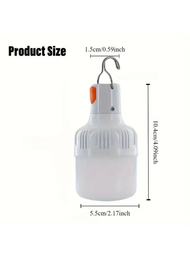Rechargeable LED Camping Light 1pc White Light 3 Modes Detachable Hook Outdoor Emergency - Image 4