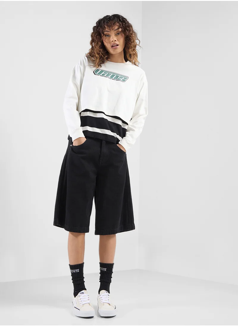 VANS Retro V Ls Relax Crop